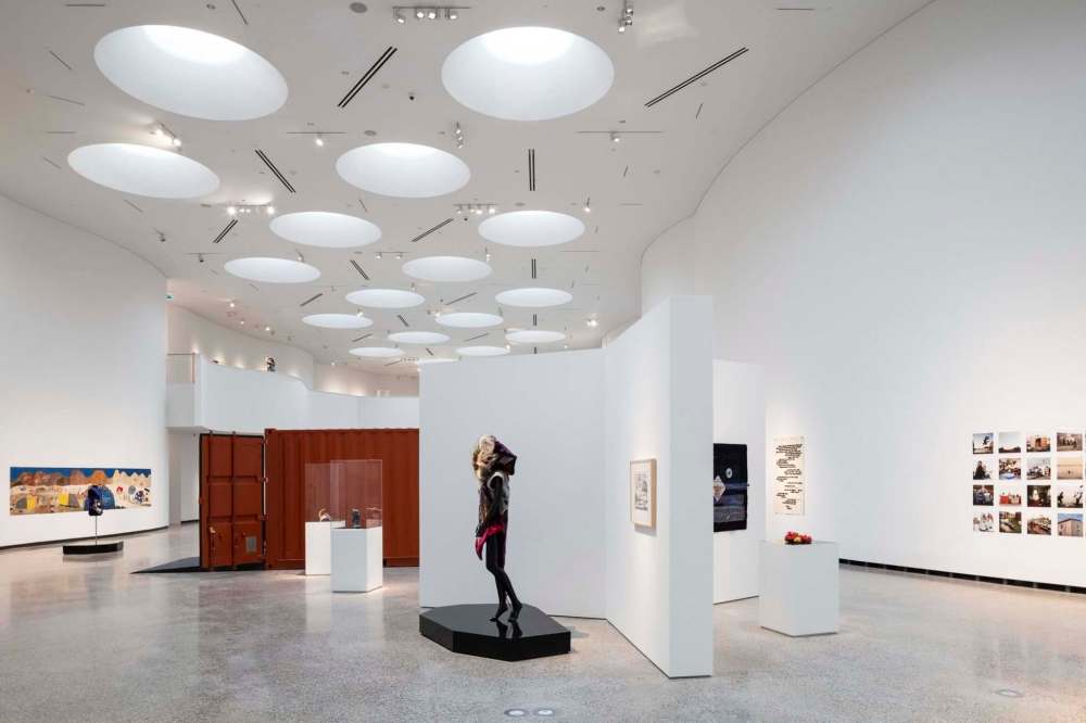 Lindsay Reid photo
View of Qilak, the main gallery at Qaumajuq.