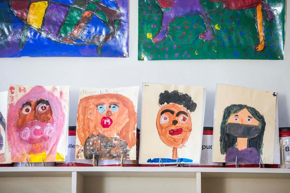 MIKAELA MACKENZIE / WINNIPEG FREE PRESS
Beverley Lunney's Grade 1/2 class at Ecole Belmont in Winnipeg.