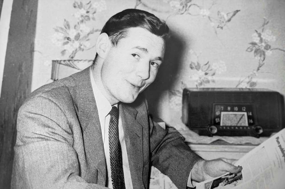 SUPPLIED
Journalist Roger Newman died of a heart aneurysm in February at the age of 85.