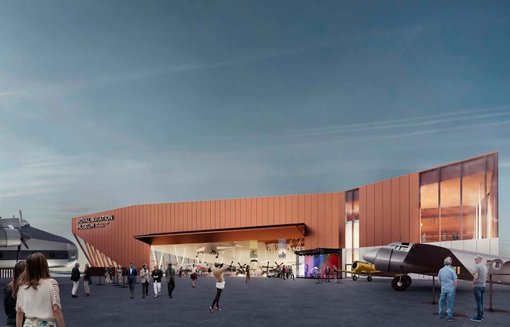 Artist’s Rendering
The museum will move to a story-centric approach to curating its aircraft.