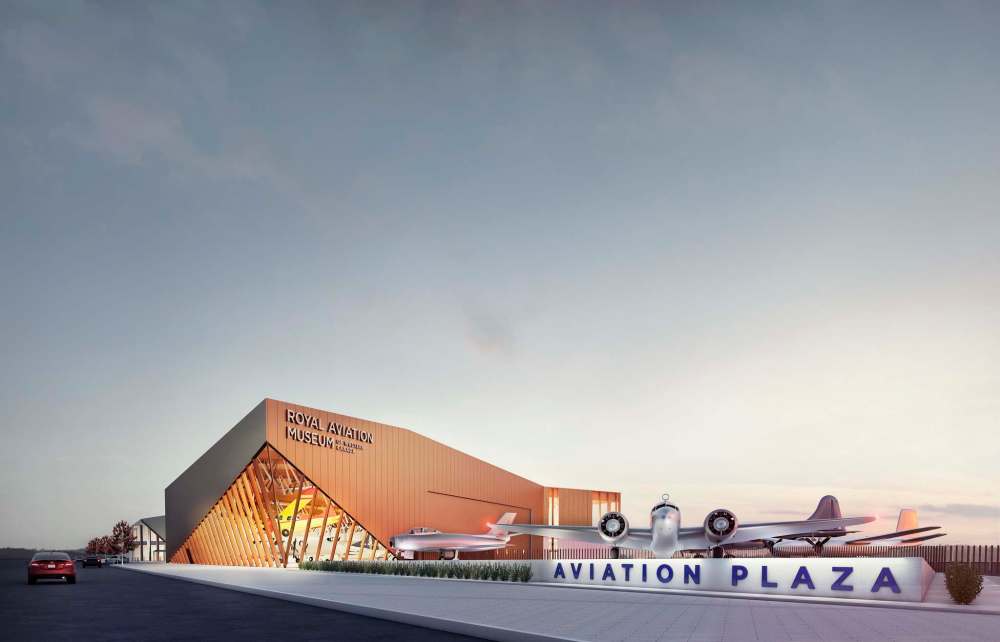 Artist's rendering
It’ll be a homecoming when the planes all return to the 86,000 square-foot museum — about the size of a Canadian football field — and join two newly restored aircraft that will be added to the exhibits.