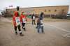 Manitoba Hydro workers walk the picket line in Winnipeg on Tuesday. The 2,300 members of the International Brotherhood of Electrical Workers Local 2034 rejected the corporation's final offer. (John Woods / Winnipeg Free Press)