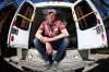 JOHN WOODS / WINNIPEG FREE PRESS
Joshua Vatnsdal, a local entrepreneur, prepares his decommissioned ambulance to become a delivery vehicle Sunday.