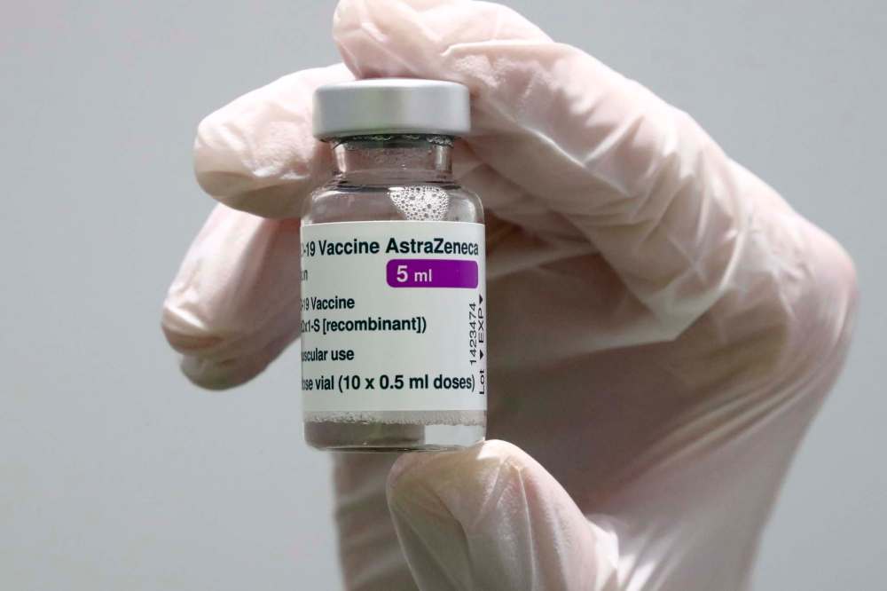 Clinics and pharmacies received a new shipment of 54,000 doses of the AstraZeneca vaccine, which will be administered to peopel 55 to 64 with serious health conditions, and anyone over the age of 64. (Matthias Schrader / The Associated Press files)