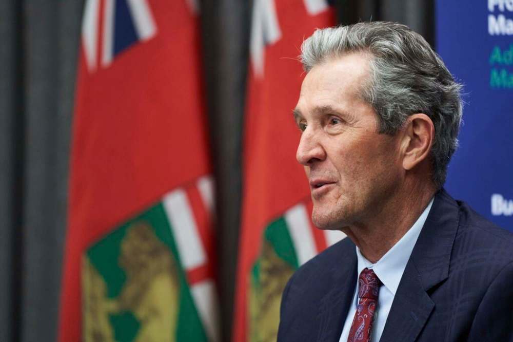 David Lipnowski / The Canadian Press
Manitoba Premier Brian Pallister continues to make tax cuts and and shrinking the deficit his focus.