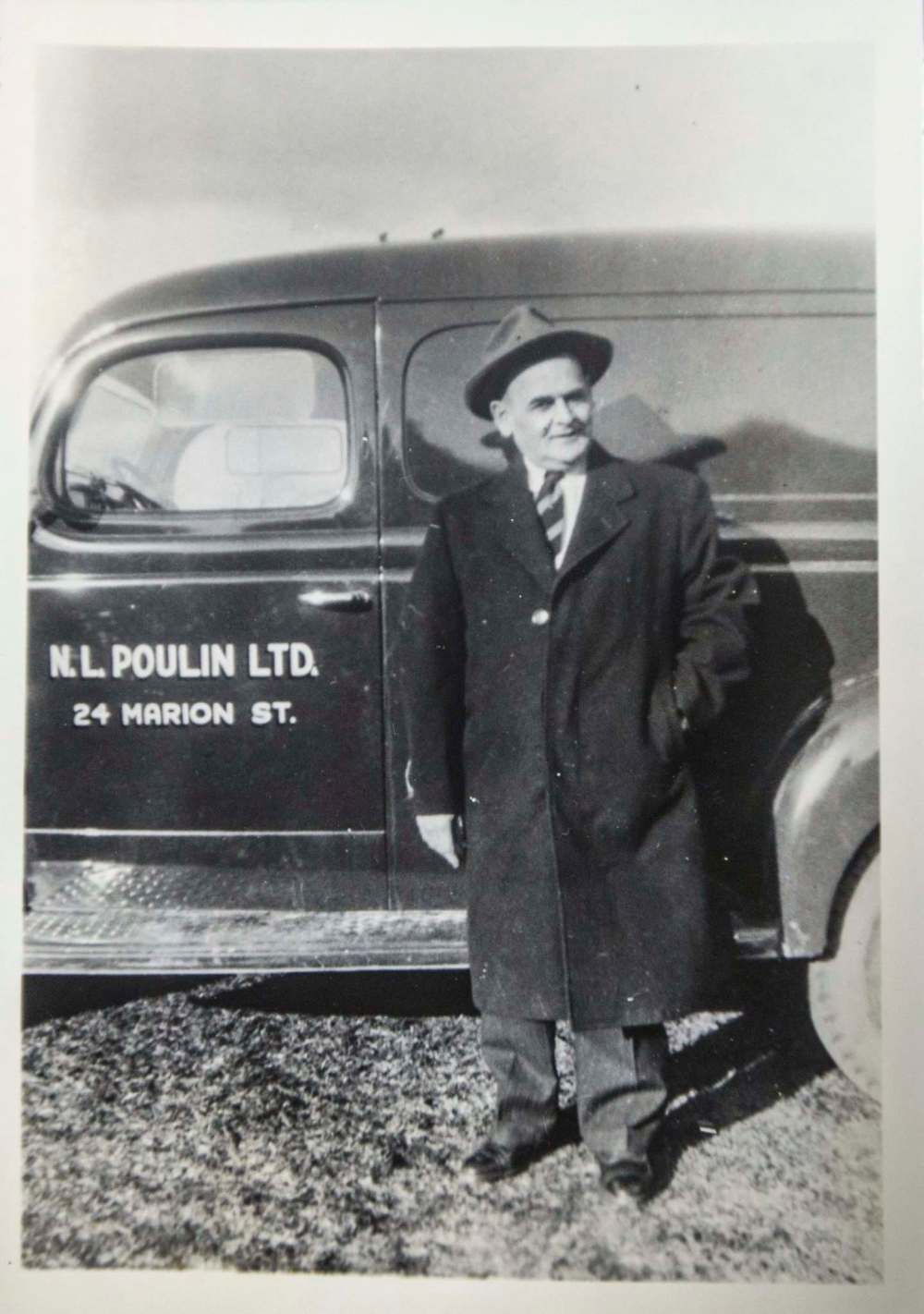 Lincoln Poulin’s grandfather, Napolean.
