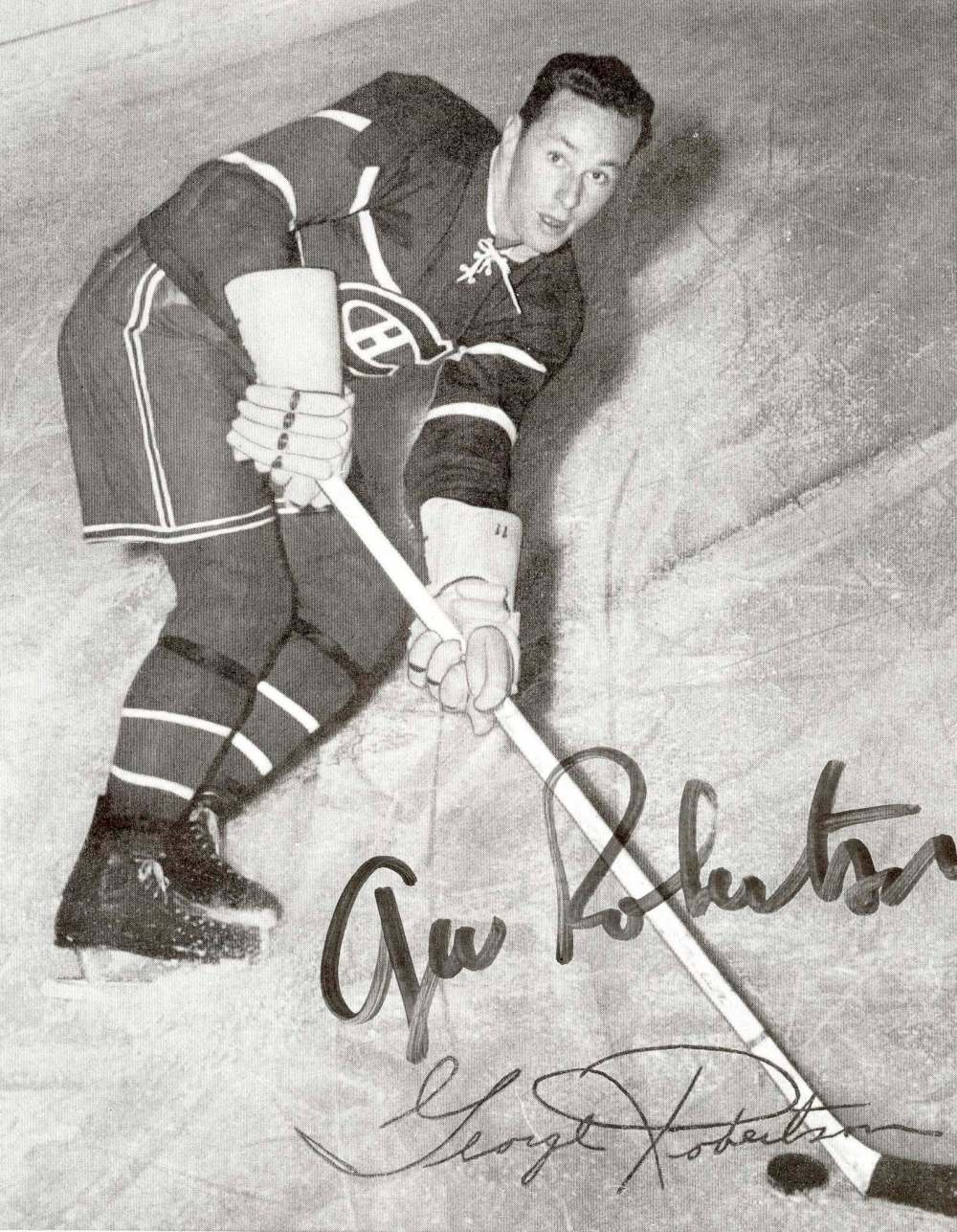 Manitoba Sports Hall of Fame
Robertson was traded to the Montreal Canadiens in 1947.