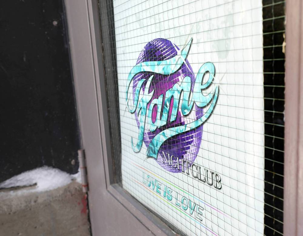 RUTH BONNEVILLE / WINNIPEG FREE PRESS LOCAL - Fame Nightclub suit Outside building shot of 110 Market Street where Fame is now located. PRIVATE DANCER SUES (will advise): Might file something of a statement of claim filed by a dancer hired in advance by a customer to dance for them at a private party in the VIP area Fame nightclub. The barճ photographer took photos of the dance while nude, and the pics were posted on Fameճ Facebook page. The dancer is suing the nightclub and photographer. DEAN Jan 7th, 2022