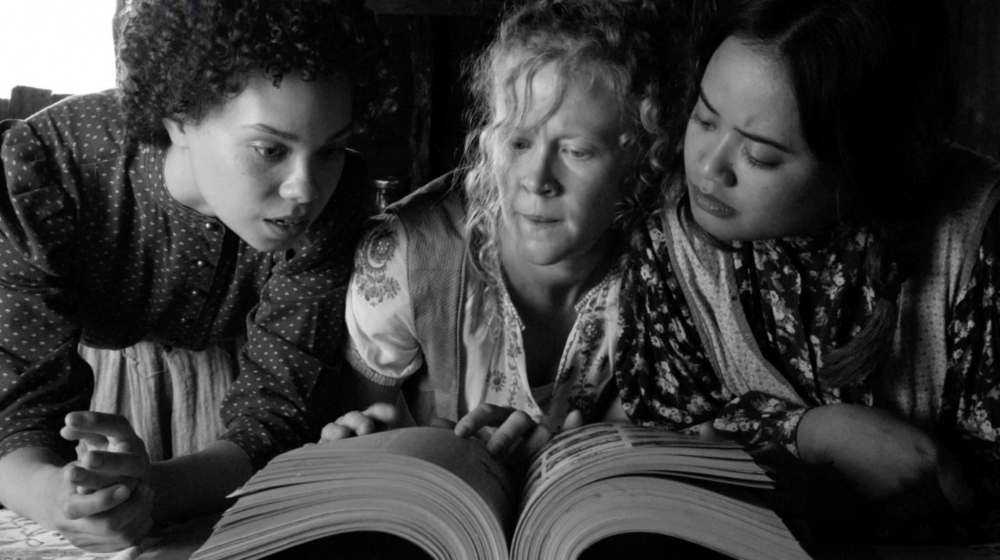 Supplied
From left: Melissa Langdon, Andrea del Campo and Hera Nalam are the three witches.