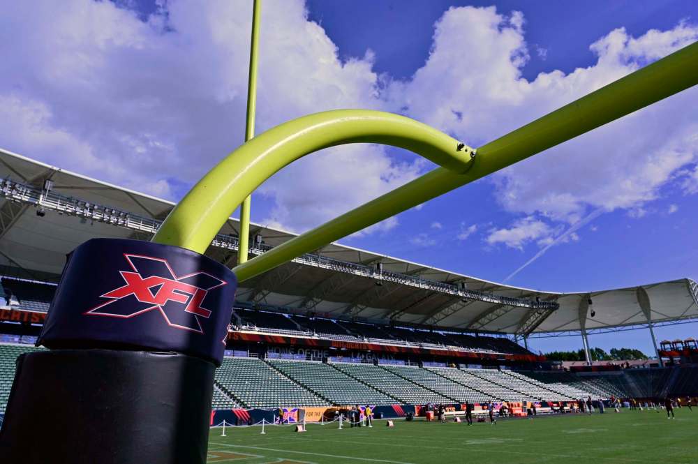 (John McCoy/Getty Images/TNS FILES)
The CFL announced last month it's in formal talks with the XFL, a twice-failed American spring football league under  new ownership.