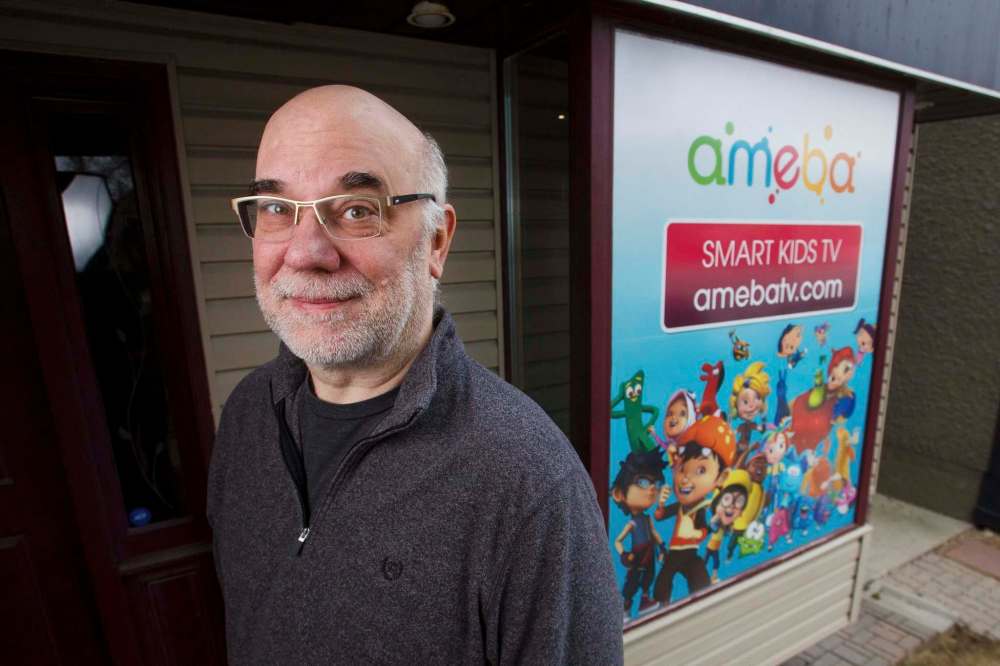 Ameba TV had to retool its service to be included on thr Microsoft Xbox 360 video-game console, says Tony Havelka, CEO of Ameba TV. (Mike Deal / Winnipeg Free Press)