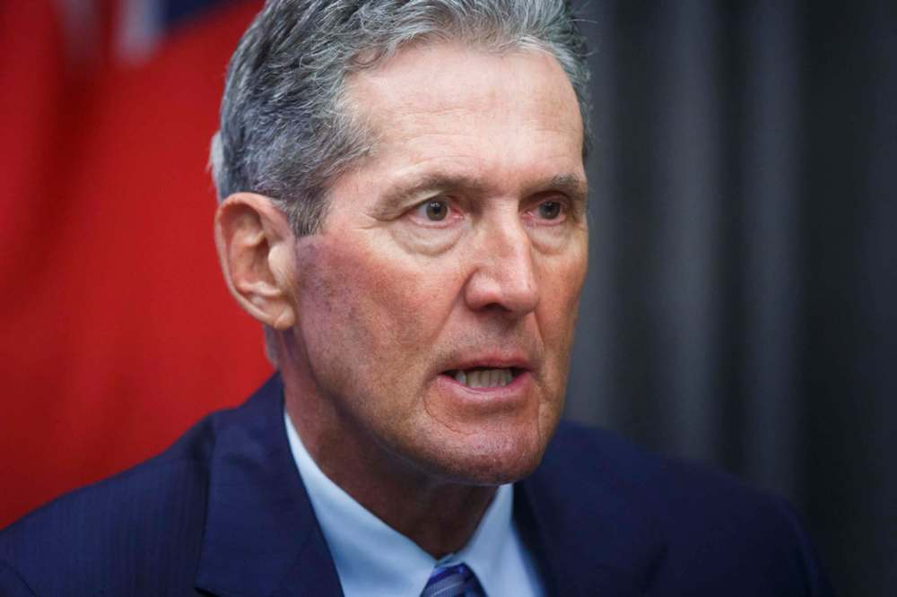 MIKE DEAL / WINNIPEG FREE PRESS FILES
Manitoba Premier Brian Pallister.