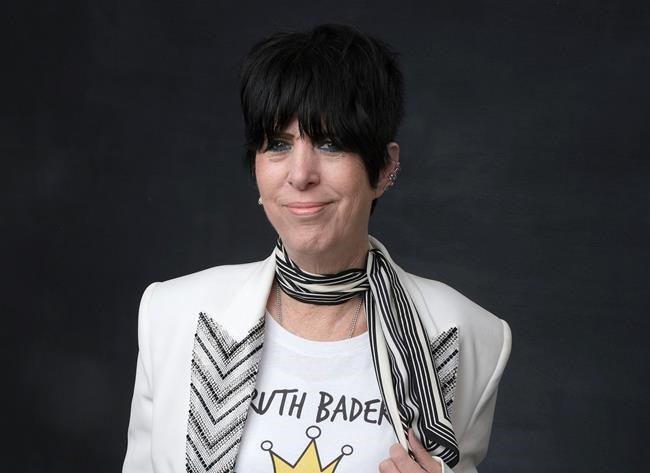 FILE - This Feb. 4, 2019 file photo shows Diane Warren at the 91st Academy Awards Nominees Luncheon in Beverly Hills, Calif. Warren was nominated for an Oscar for best original song for