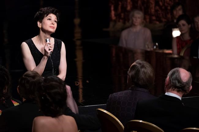 This image released by Roadside Attractions shows Rene´e Zellweger as Judy Garland in a scene from