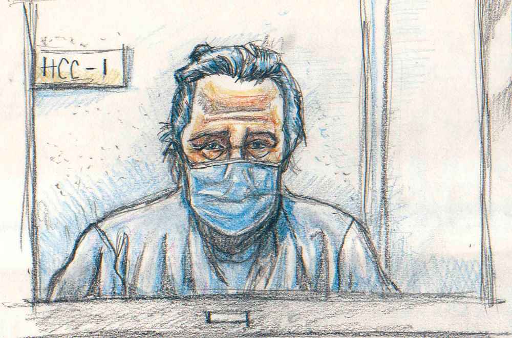 Peter Nygard appeared by video in a Winnipeg courtroom. (La Liberté Manitoba / Tadens Mpwene)