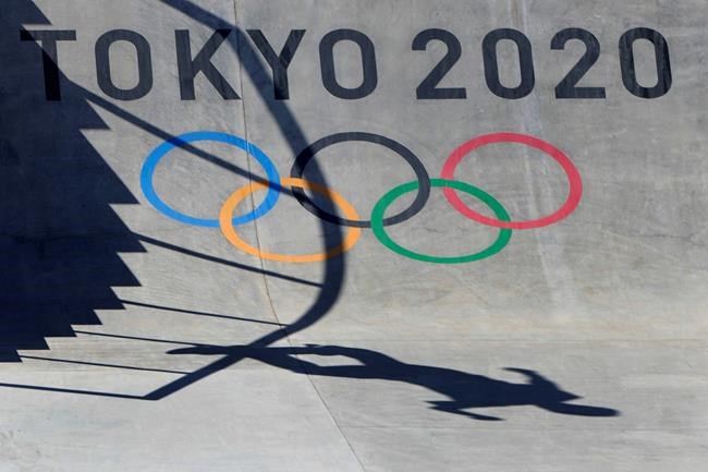 Yuto Horigome, of Japan, trains during a street skateboarding practice session at the 2020 Summer Olympics, Wednesday, July 21, 2021, in Tokyo, Japan. (AP Photo/Gregory Bull)