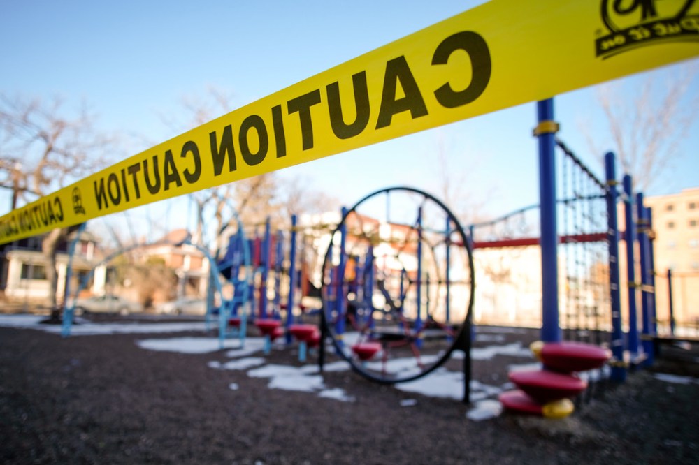 Daniel Crump / Winnipeg Free Press
All city-owned play structures and picnic shelters will reopen Monday.
