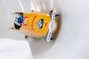 The Team Francesco Friedrich from Germany during the Men four Bob Sledge World Cup in St. Moritz, Switzerland, on Sunday, Feb. 2, 2020. (Urs Flueeler/Keystone via AP)