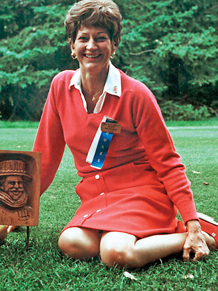 Photo courtesy Manitoba Sports Hall of Fame.
Peggy Colonello was a mentor to many young golfers and was thrilled about the work of the foundation she and her husband helped to establish.