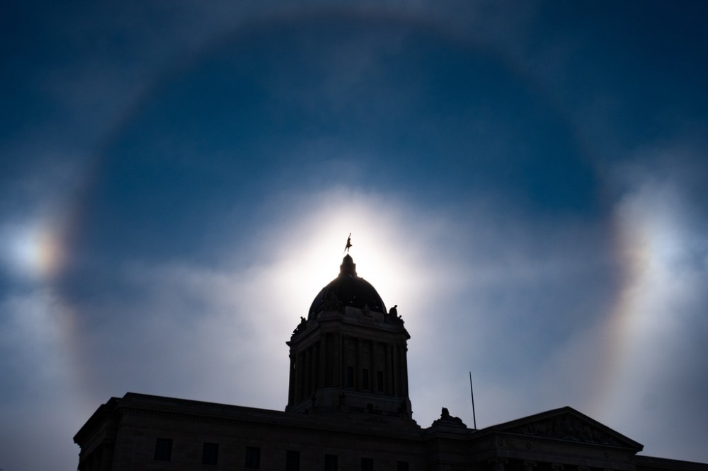 Deborah Young was let go in July 2020 along with Leah Hextall, director of events and multimedia on Pallister's communications staff. (Daniel Crump / Winnipeg Free Press files)
