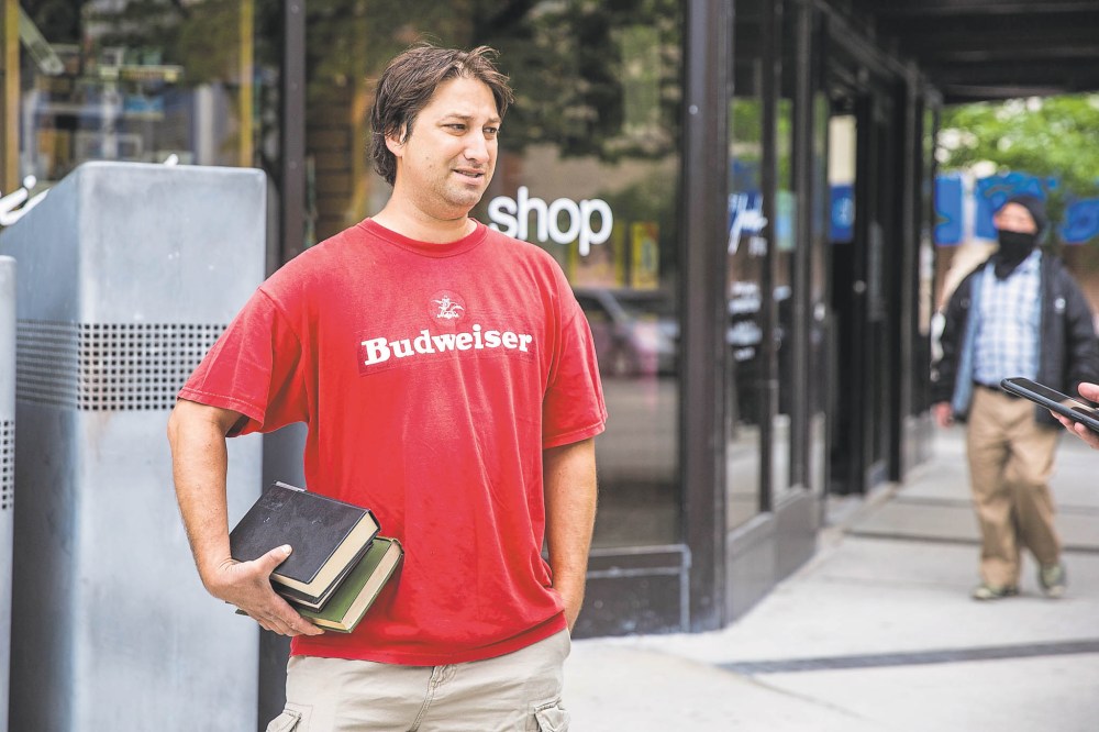 MIKAELA MACKENZIE / WINNIPEG FREE PRESS
“Even to get in here is like going through an international airport,” Andy Stupak said.