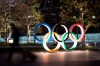 FILE - In this March 30, 2020, file photo, the Olympic rings are seen, in Tokyo. The Tokyo Olympics will open next year in the same time slot scheduled for this year's games. Tokyo organizers said Tuesday, April 14, 2020 they have no “B Plan” for again rescheduling the Olympics, which were postponed until next year by the virus pandemic. They say they are going forward under the assumption the Olympics will open on July 23, 2021. (AP Photo/Jae C. Hong, File)