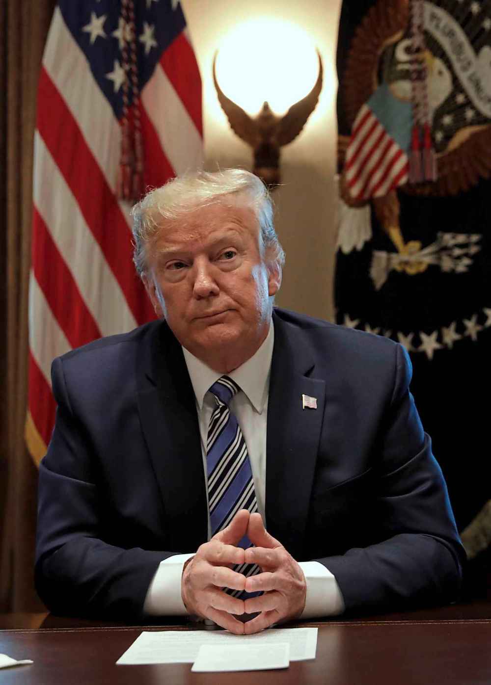 (Yuri Gripas/Abaca Press/TNS)
U.S. President Donald Trump has had the White House take over communication from the Centers for Disease Control and Prevention.
