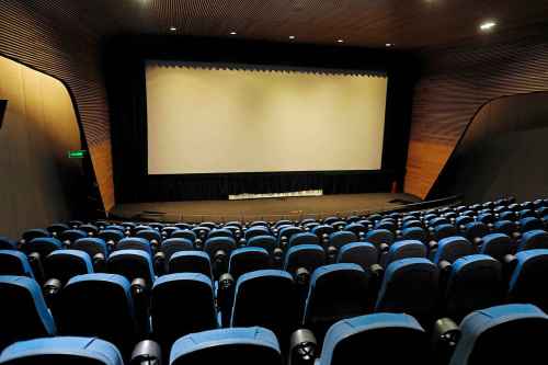 AP Photo/Rebecca Blackwell)
A theater sits empty shortly before the start of a scheduled film showing, attended by a half dozen people, at the Cineteca Nacional, Mexico's film archive, in Mexico City, Wednesday, Aug. 12, 2020. After being closed for nearly five months amidst the ongoing coronavirus pandemic, movie theaters in the capital reopened Wednesday at 30% capacity. (AP Photo/Rebecca Blackwell)