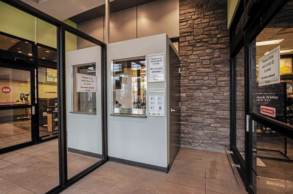 Supplied photo
The new controlled entrance at the Tyndall Market Liquor Mart.