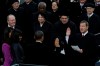 FILE - In this Jan. 21, 2013, file photo Chief Justice John Roberts, right, reads the oath of office to President Barack Obama at the ceremonial swearing-in at the U.S. Capitol during the 57th Presidential Inauguration in Washington. (AP Photo/Paul Sancya, File)