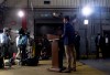 Prime Minister Justin Trudeau takes questions from the media during an announcement on N95 masks at a facility in Brockville, Ont., Friday, Aug. 21, 2020. THE CANADIAN PRESS/Adrian Wyld