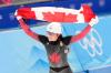 Paul Chiasson - THE CANADIAN PRESS
Canada's Ivanie Blondin celebrates her silver medal in the women's mass start speedskating final at the 2022 Winter Olympics in Beijing on Saturday, February 19, 2022.