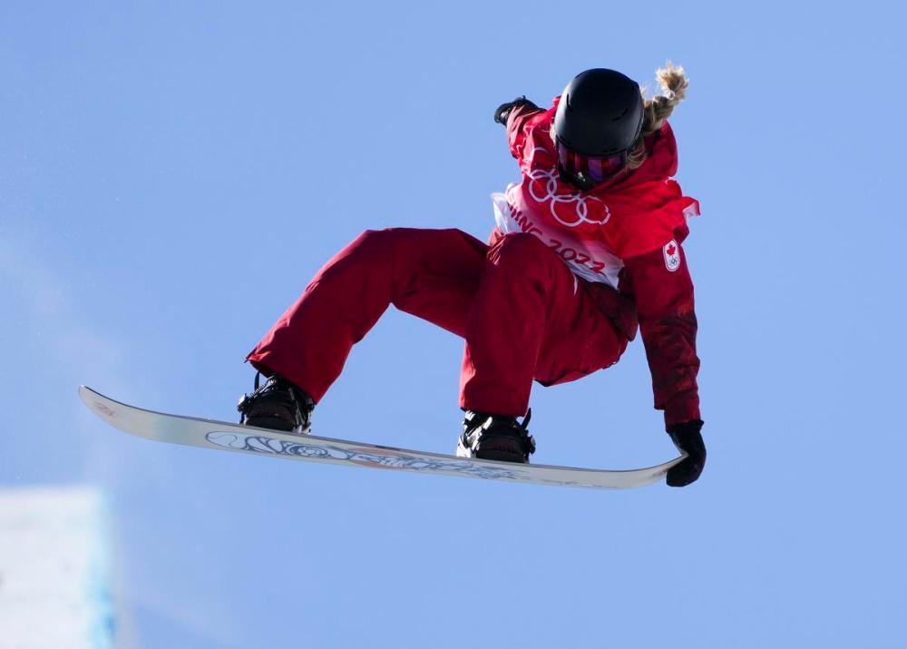 Sean Kilpatrick - THE CANADIAN PRESS
Canada’s youngest athlete at the Beijing Olympics, 16-year-old Brooke Dhondt, in a training session Sunday.