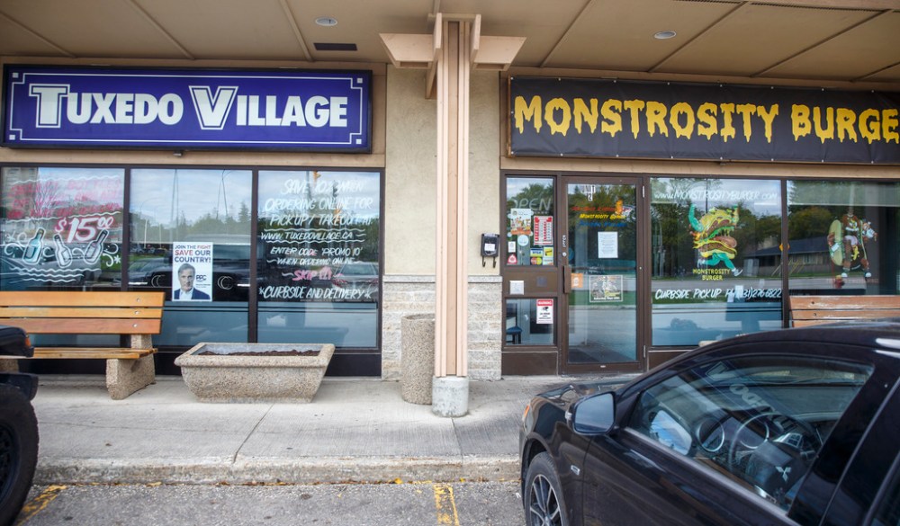 Provincial health officers shut down Monstrosity Burger and Tuxedo Village Family Restaurant to indoor dining earlier this month after repeated offences. (Mike Deal / Winnipeg Free Press files)
