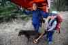 JOHN WOODS / WINNIPEG FREE PRESS
Megan Maxwell with her son Holden, 10, and their dog Tesla, was kicked out of the provincial campsite booking website after waiting in line for hours.
