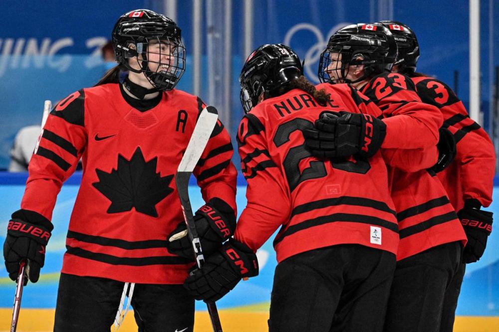 ANTHONY WALLACE - AFP via GETTY IMAGES
Canada crushed the Finns, ranked World No. 3 and bronze four years ago, on the weekend, 11-1.