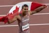 Rick Madonik - Toronto Star
Canadian Andre De Grasse’s closing speed got him 100-metre bronze in 9.90, a personal best by one one-hundredth of a second over his time in the heats.
