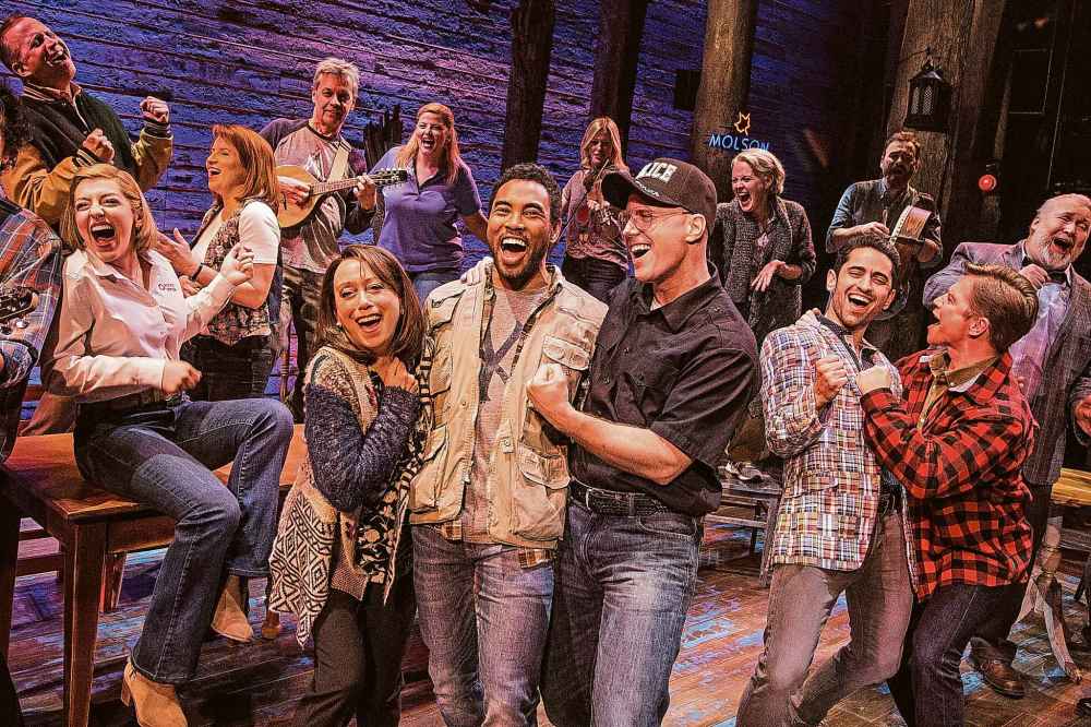 Come From Away has become the longest-running Canadian musical on Broadway. A new book takes an inside look at the smash hit. (Matthew Murphy photo)