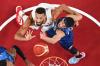 Aris Messinis - The Associated Press
French star Rudy Gobert, left, says his team’s win over the U.S. won’t really matter “until we have what we want to have around our neck.”