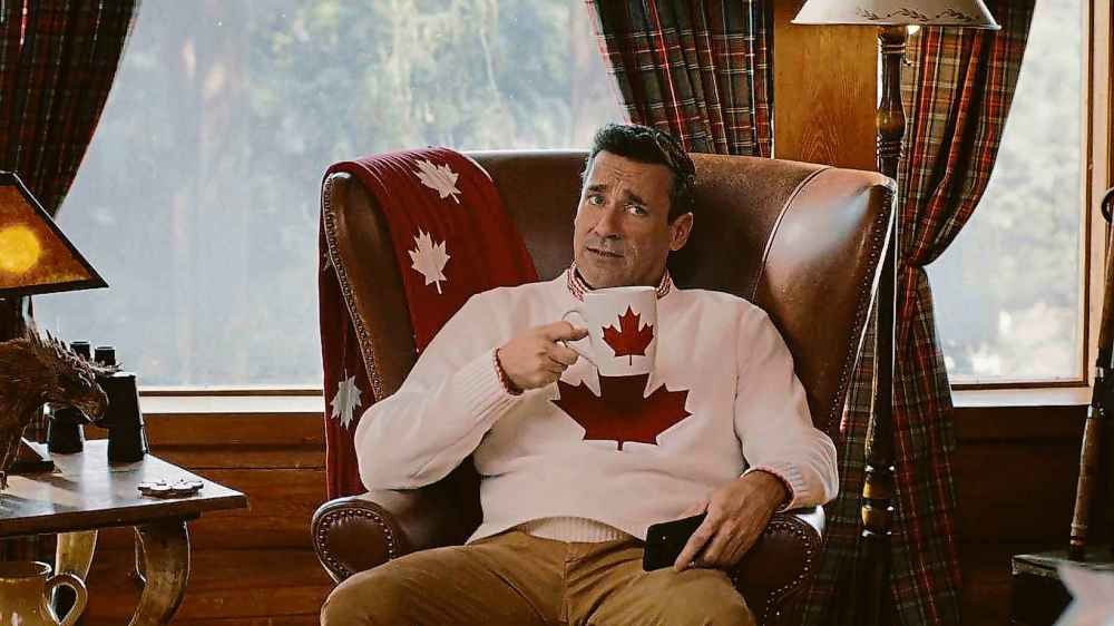 Actor Jon Hamm in one of Skipthedishes latest commercials.