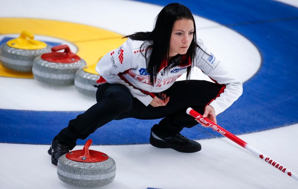 THE CANADIAN PRESS
Two-time reigning Scotties champion Kerri Einarson has earned a spot in the women's Olympic trials. (Jeff McIntosh / The Canadian Press files)