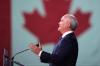 GEOFF ROBINS - AFP via GETTY IMAGES
Conservative Leader Erin O’Toole gave an energetic address to supporters in Oshawa that blamed Trudeau for an unnecessary election and warned of a more divided Canada.