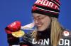 FABRICE COFFRINI - GETTY IMAGES
Canadian halfpipe skier Cassie Sharpe grabbed gold at the 2018 Winter Olympics in Pyeonchang and will take a shot at a repeat next month in Beijing.
