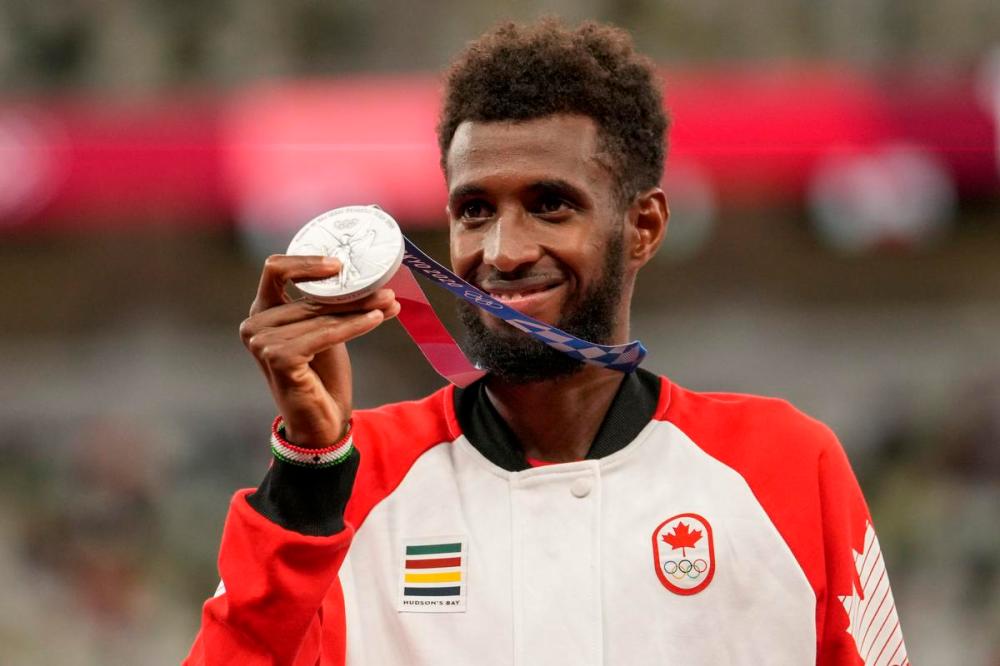 Martin Meissner - AP
Said Canadian Moh Ahmed, silver medallist in the Olympic 5,000 metres: “The shock in my face at the podium is the journey that I’ve been on.”