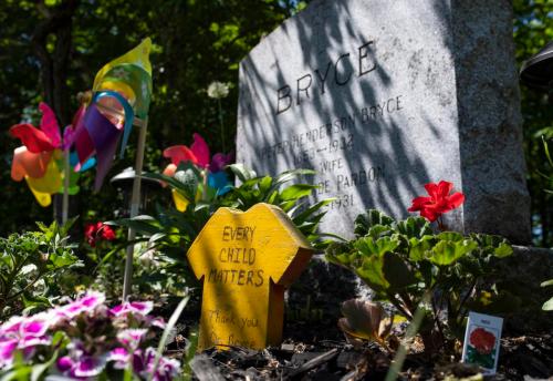 Justin Tang - THE CANADIAN PRESS
The Ottawa grave of Dr. Peter Henderson Bryce, a doctor working for the federal government who blew the whistle on the high death rates of Indigenous children in residential schools.