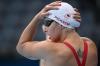 JONATHAN NACKSTRAND - AFP via GETTY IMAGES
Sydney Pickrem’s vivid description of she felt before racing the 4x100 medley relay cracked up her Canadian teammates.