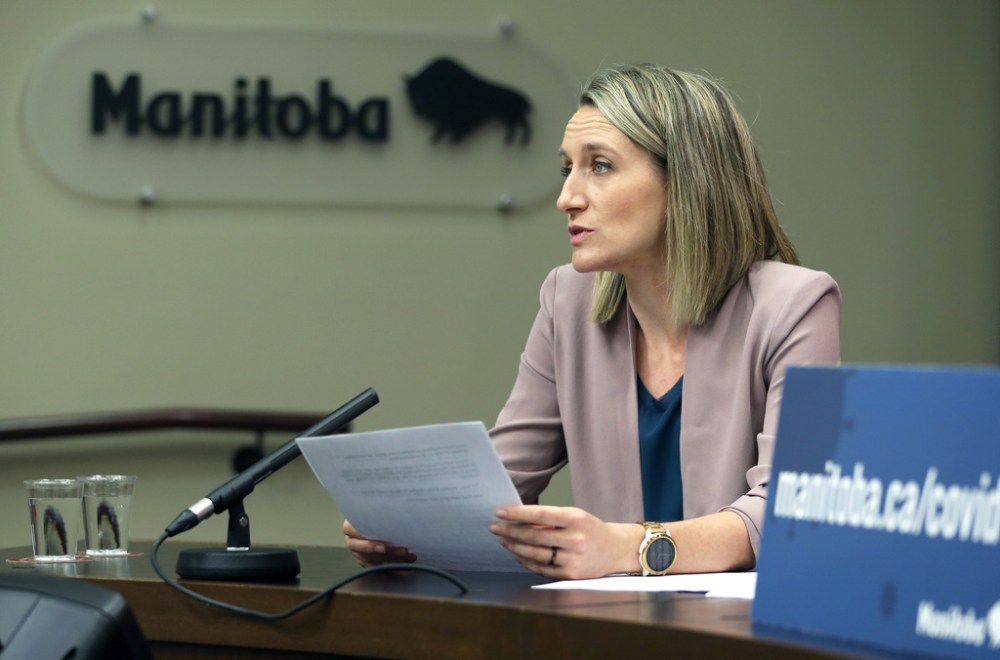 Kevin King/Winnipeg Sun
Dr. Joss Reimer, medical lead for the vaccine implementation task force. (Kevin King / Pool)