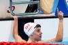BEHROUZ MEHRI - AFP via GETTY IMAGES
Canada's Aurelie Rivard celebrates after winning the women's 400-metre freestyle S10 swimming final during the Tokyo 2020 Paralympic Games on Wednesday.