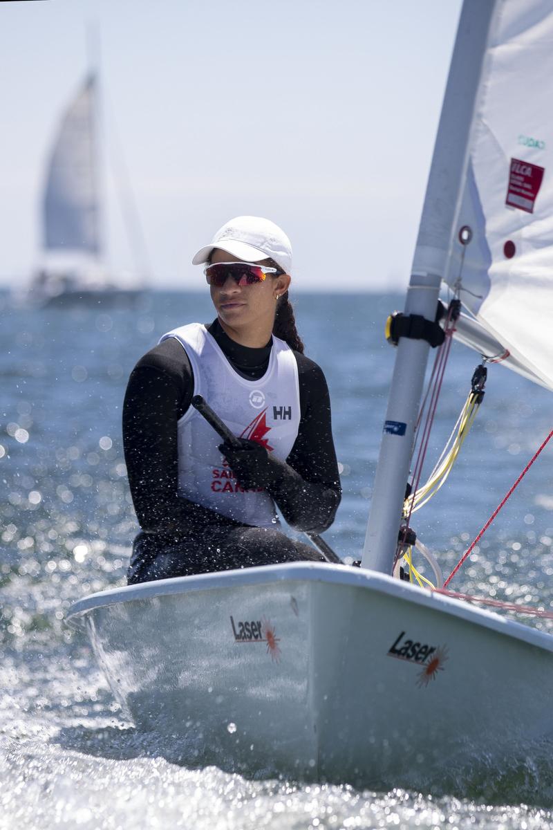 Chris Young - THE CANADIAN PRESS
Sarah Douglas trains in Toronto, on June 15, 2021, ahead of the Tokyo Olympics, where she will represent Canada in sailing.