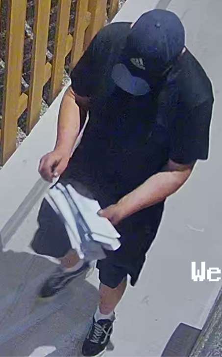 HANDOUT A suspect in a Sunday night arson that killed a 60-year-old woman.